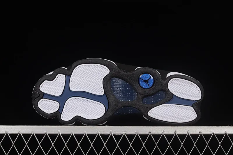 All categories Air Jordan Jordan series basketball shoes Air Jordan 13 pure original version Air Jordan 13 Flint AJ13 Joe 13 navy black and blue 3M reflective basketball shoes DJ5982-400